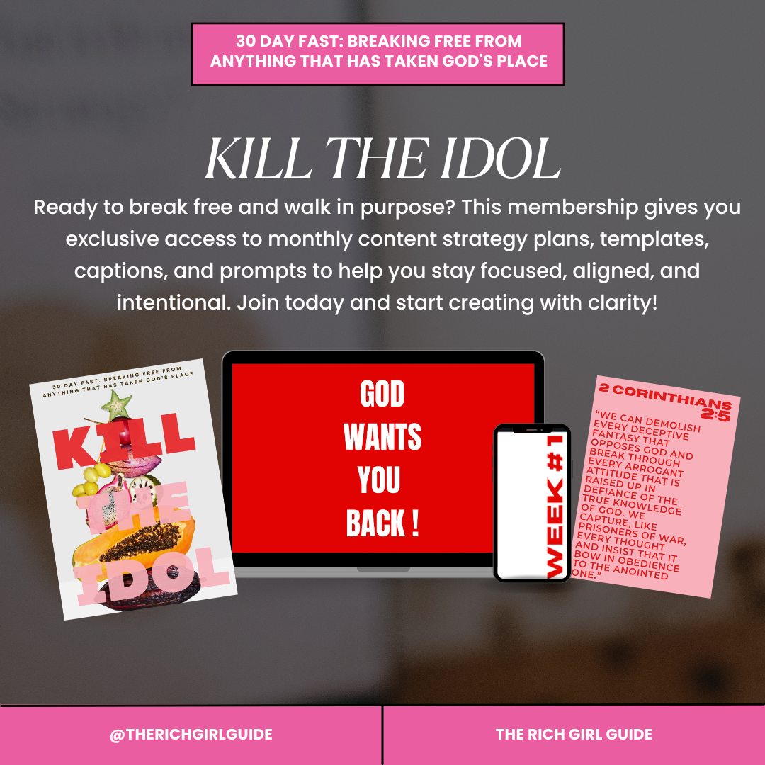 KILL THE IDOL: 30 day fasting guide
