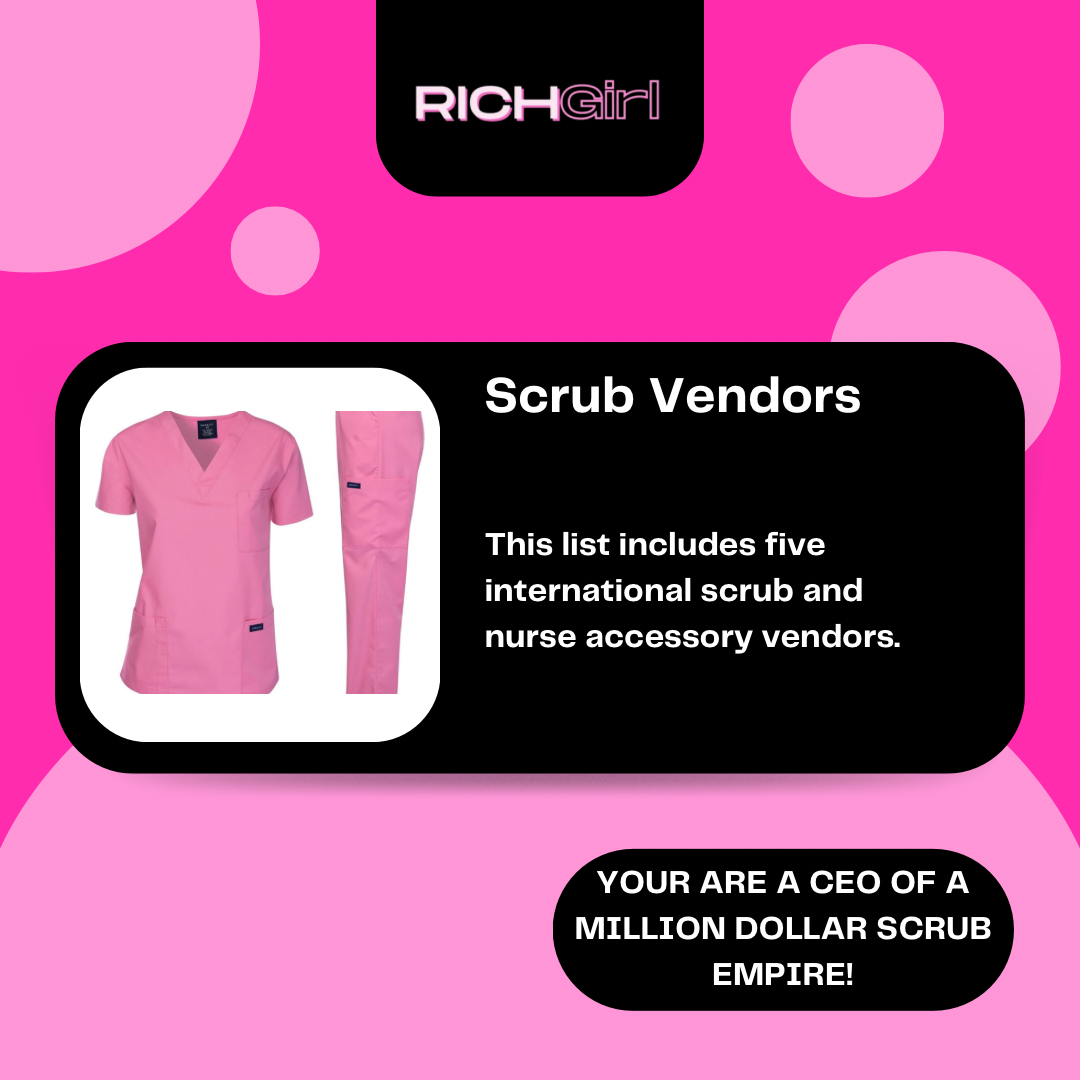 Scrubs Vendors List